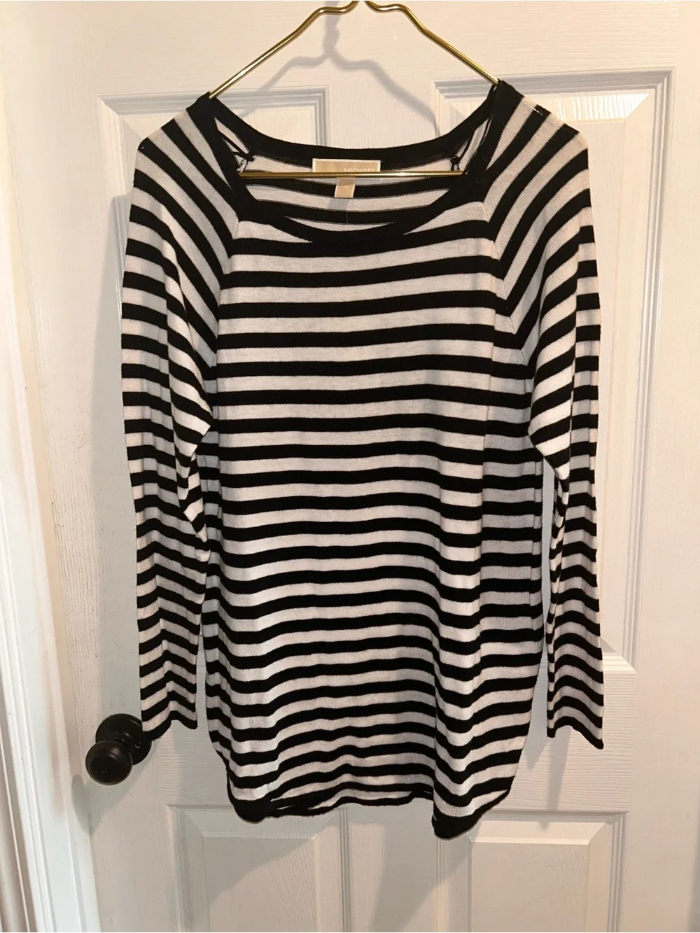 Michael Kors Striped Long Sleeve Women’s Tunic Size Medium NWT